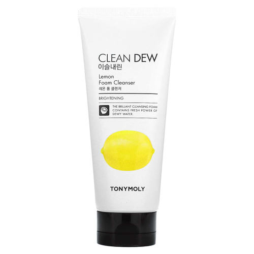 TonyMoly, Clean Dew, очищающая пенка с лимоном, 180 мл