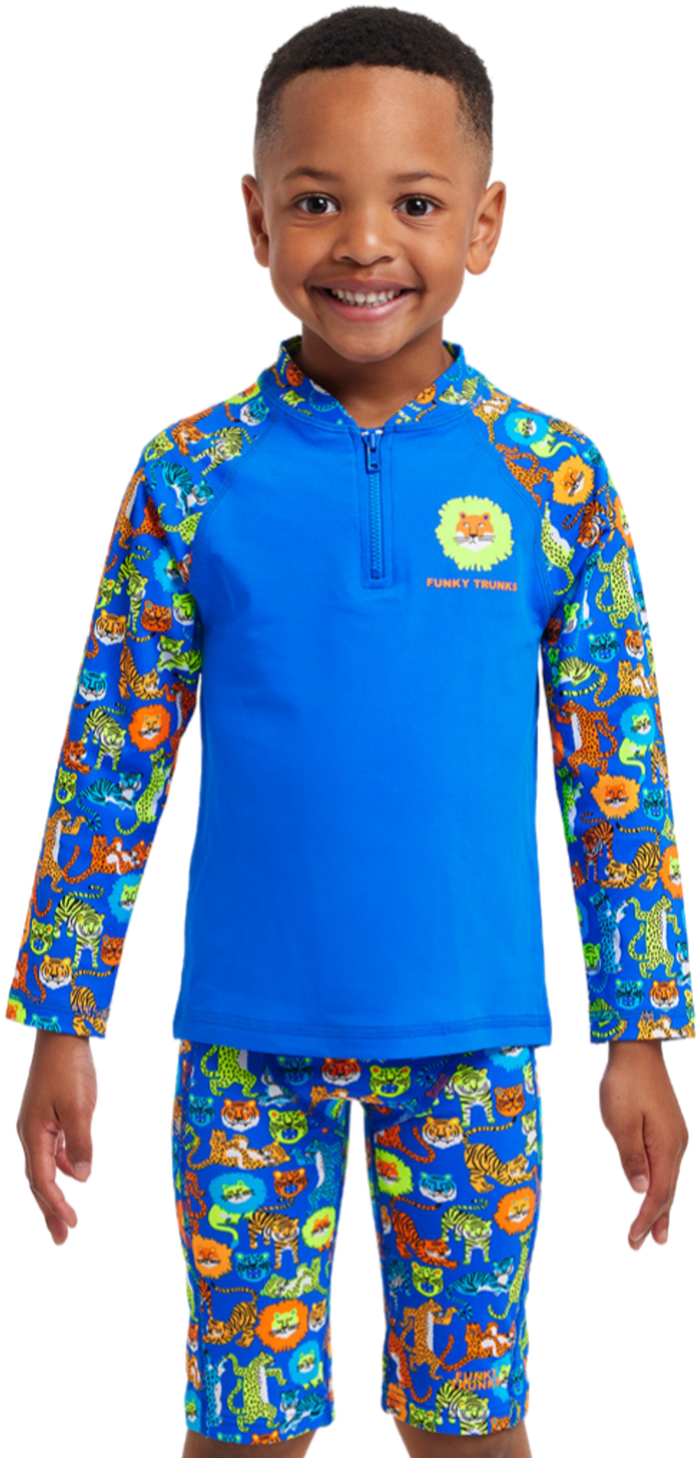 Лонгслив FUNKY TRUNKS Toddler Boys Big Cat Bash