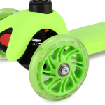 Самокат 3х кол. 57см,макс.высота ручки68см, колесаPU (заднее со светом),макс.вес30кг