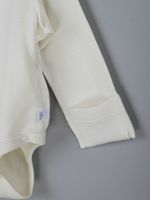 Боди-кимоно с наружными швами "Молоко" 0+