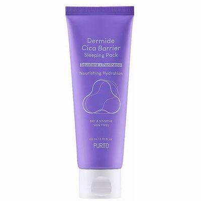 Многофункциональная ночная маска Purito Dermide Cica Barrier Sleeping Pack 80 мл