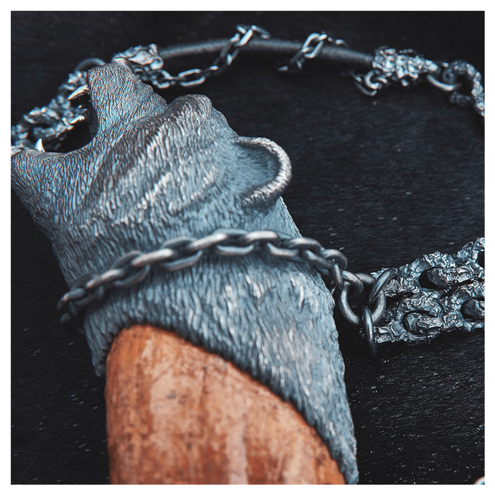 Амулет серебряный «Великий Кам»