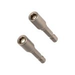 Ключ-насадка магнитный 1/4" 6х48мм (2 шт/уп) KRANZ