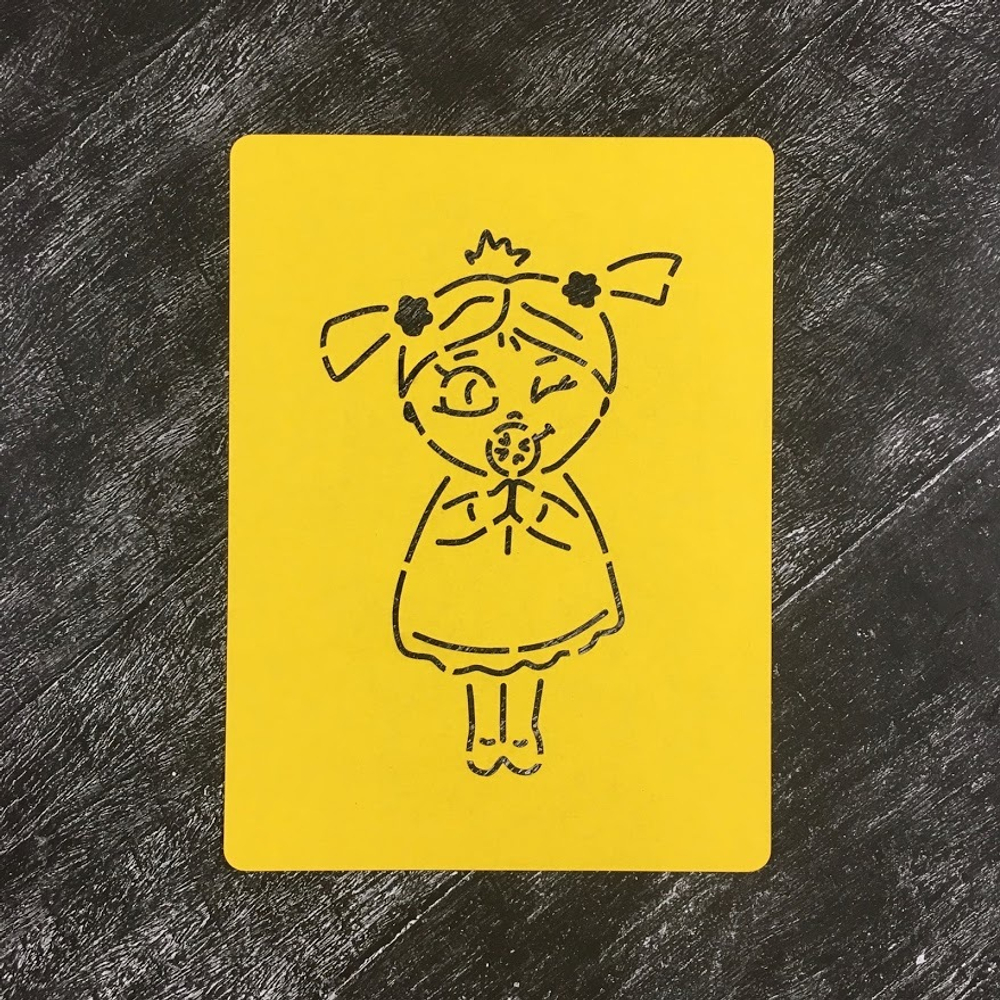 Девочка №2 с леденцом