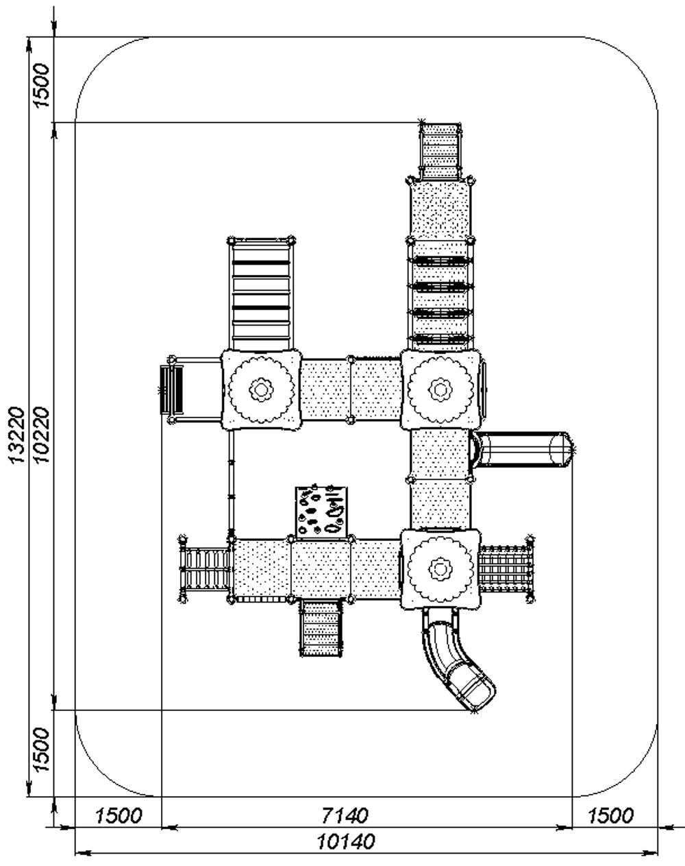 Детский городок Гавайи ДГ012.00