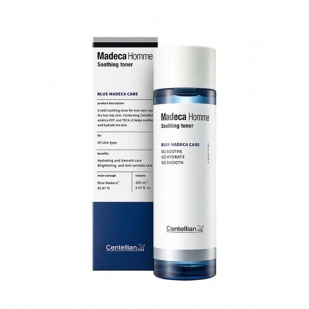 Тонер успокаивающий для мужчин Centellian24 Madeca homme soothing toner, 150 мл