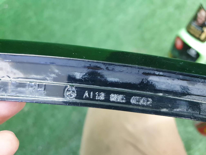 Накладка перед бампера Mercedes CLA C118 19-23 AMG