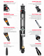 Подвеска Kman в комплекте для Toyota FJ Cruiser 2007-2020 Лифт 0-2 дюйма амортизаторы аморты