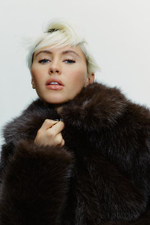Короткое искусственное меховое пальто - ZARA