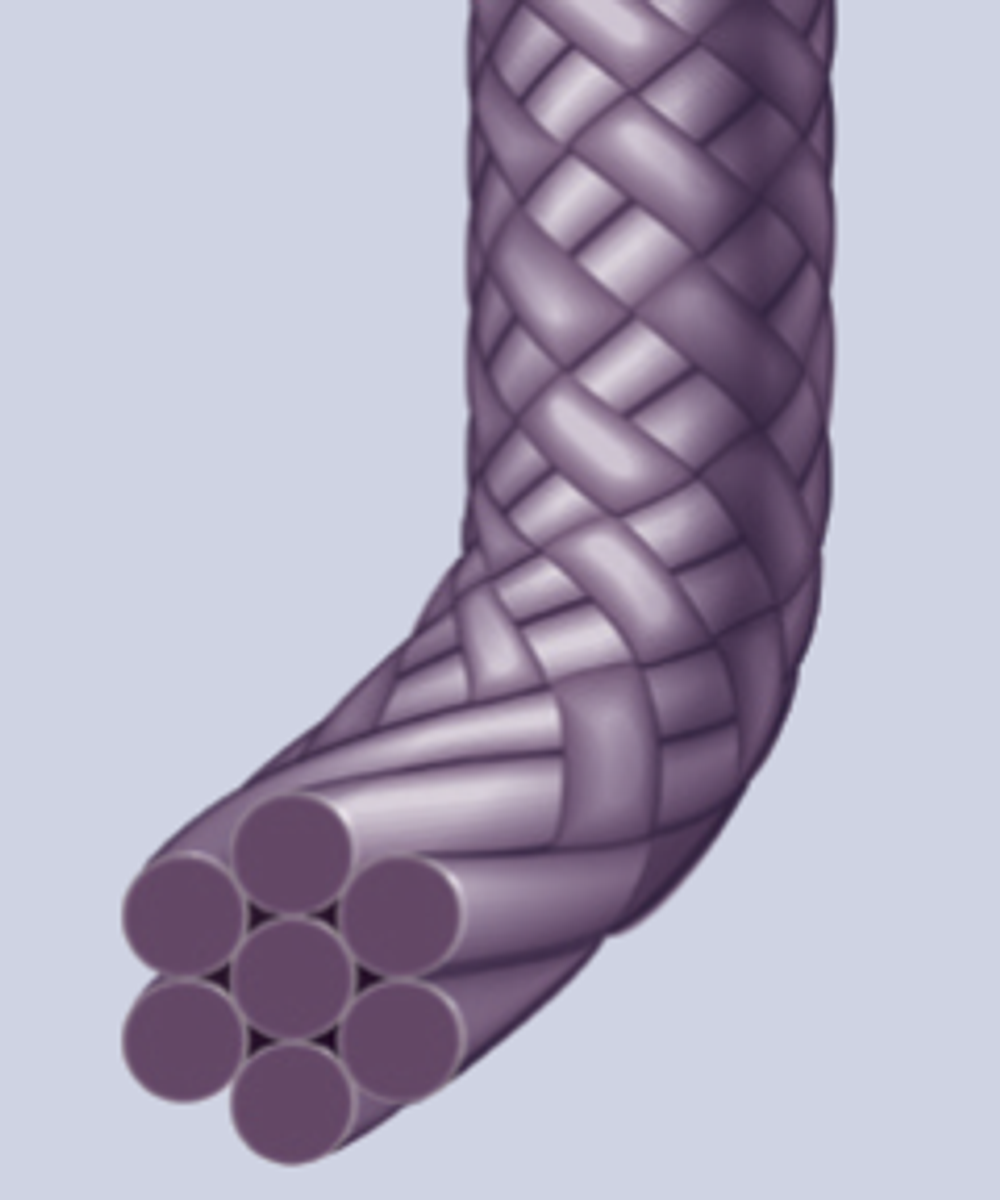 Шовный материал для витреоретинальной хирургии