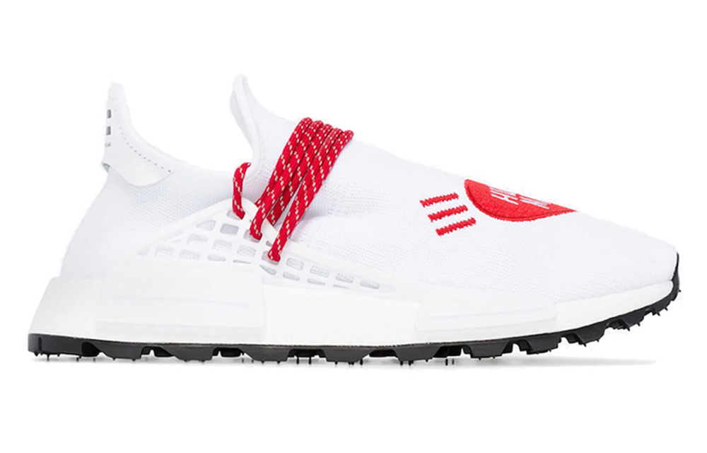 HUMAN MADE x Pharrell Williams x adidas originals NMD Love Pack Fei Dong co-branded low-cut sports casual shoes for men and women the same style white and red