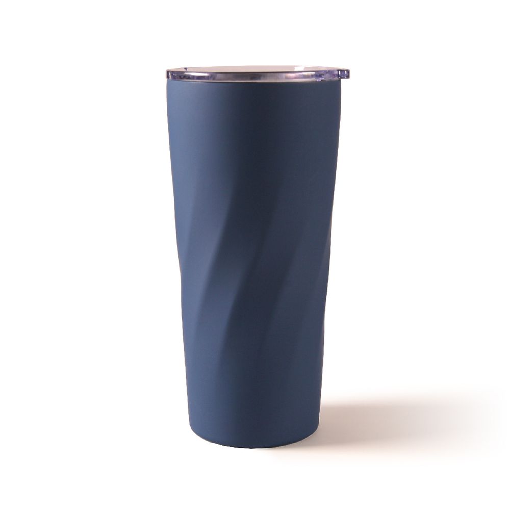 Термокружка RADMIR soft touch Тёмно-синий