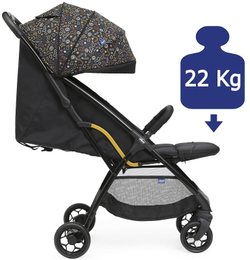 Прогулочная коляска Chicco Glee Playful Black