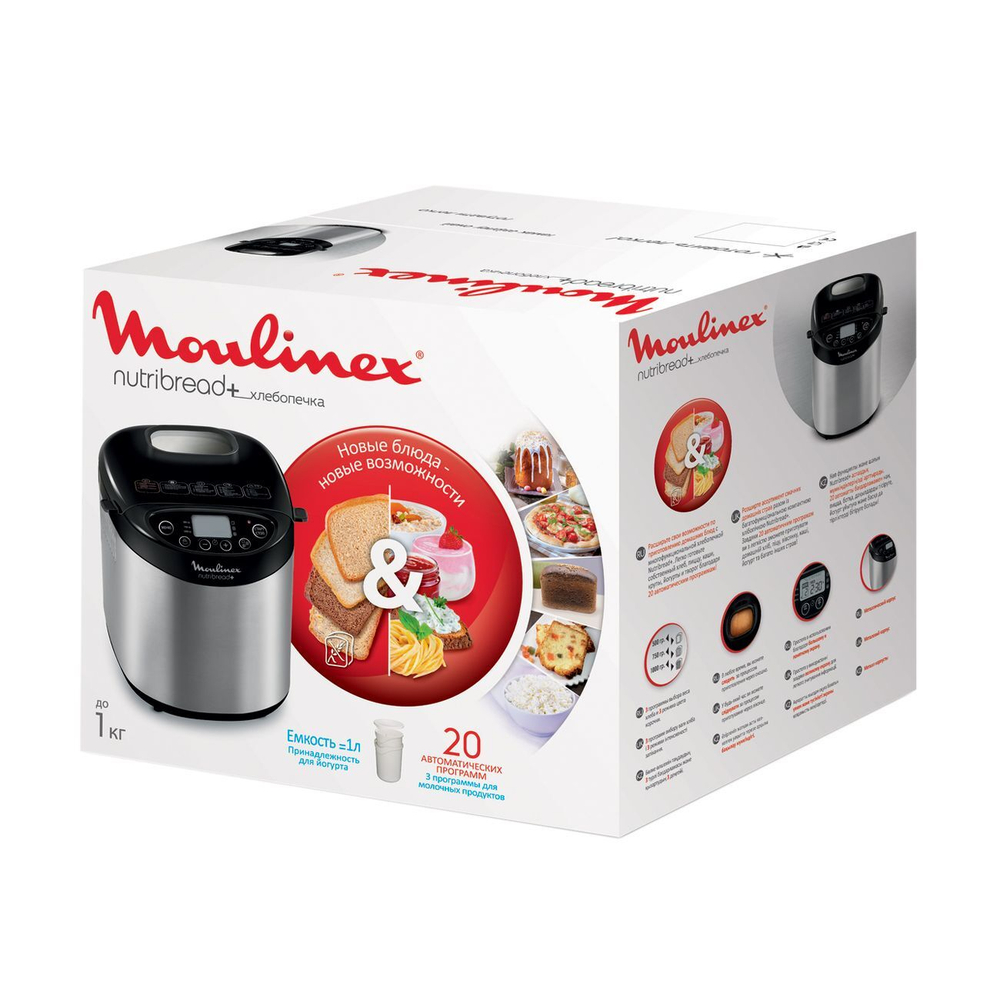 Хлебопечка Moulinex Nutribread + OW312E32