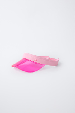 ZARA КЕПКА С КОЗЫРЬКОМ, РОЗОВЫЙ