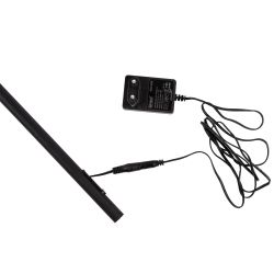 ULM-T610 7W-4500K-DIM BLACK Торшер напольный светодиодный. 7W. с регулировкой наклона. Сенсорный выключатель. Диммер. Черный. ТМ Uniel