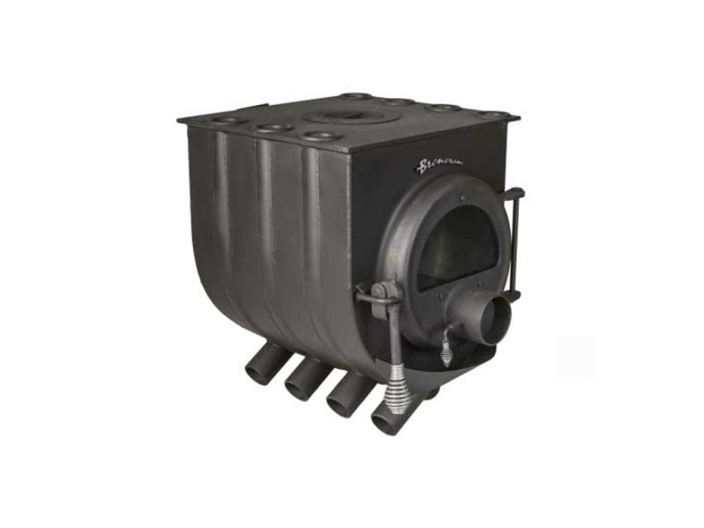 Печь Бренеран с варочной плитой АОТ-06 тип 00 плита 1 конфорка до 100м3 со стеклом