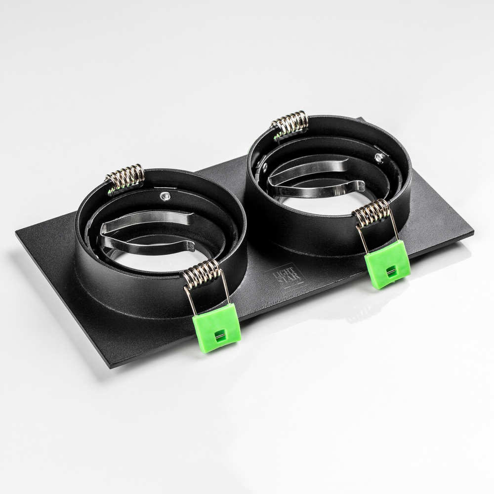 011626 Светильник SINGO BASE Quad X2 MR16 ЧЕРНЫЙ