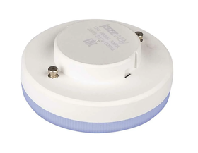 Светодиодная лампа Jazzway PLED-GX53 12Вт таблетка матовая 3000К, теплый белый