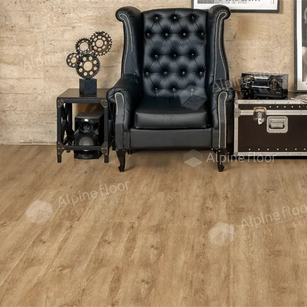 Кварцвиниловая плитка Alpine Floor Liberty Loose Lay LVT Eco 23-5 Макадамия