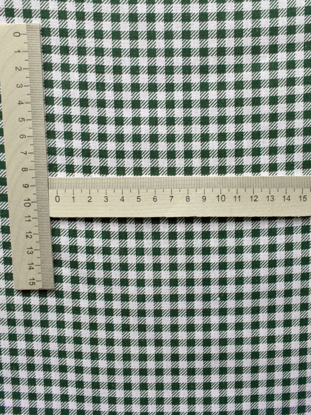 Ткань бязь плательная, рис. "Клетка 0,5 мм", ширина 150 см, арт. 544