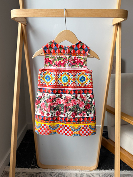 Хлопковое платье с блумерами Dolce & Gabbana, 74