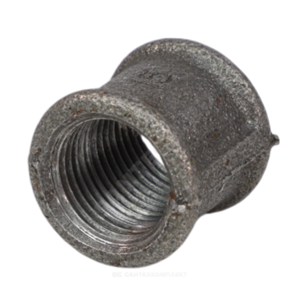 Муфта прямая чугун Ду 40 (1 1/2") ВР Fittex
