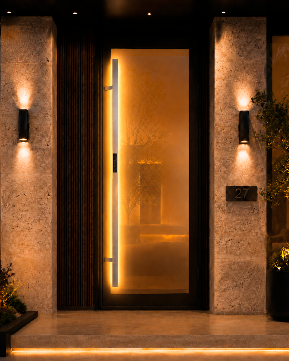ART 50х25 MYLOCK ML-05 — система доступа для алюминиевых дверей под ключ