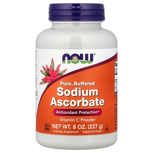 NOW Foods, порошок аскорбата натрия, 227 г (8 унций)