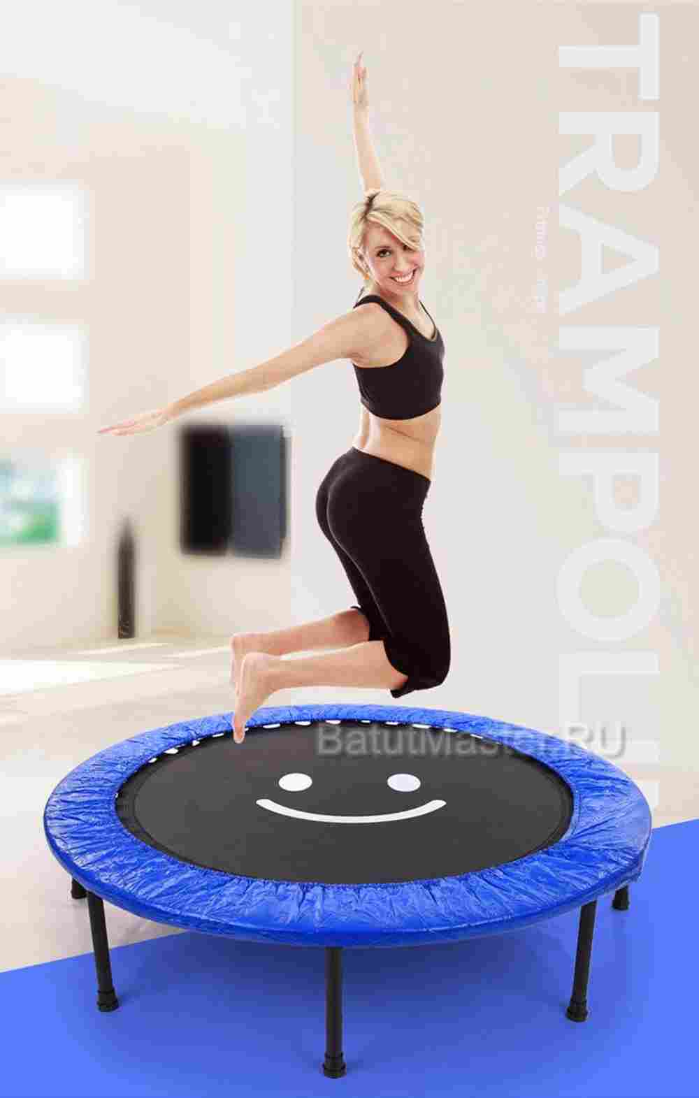 Каркасный батут, диаметр 5 фт, оранжевый