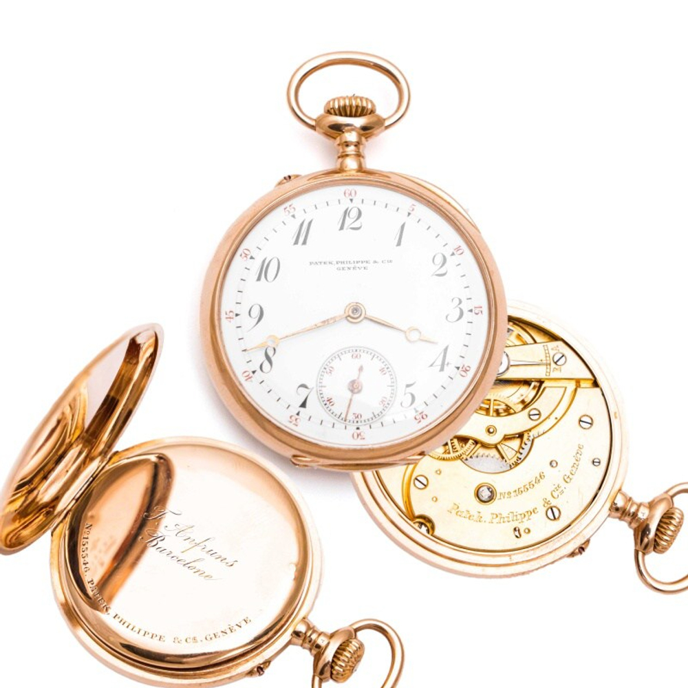 Золотые карманные часы высочайшего уровня