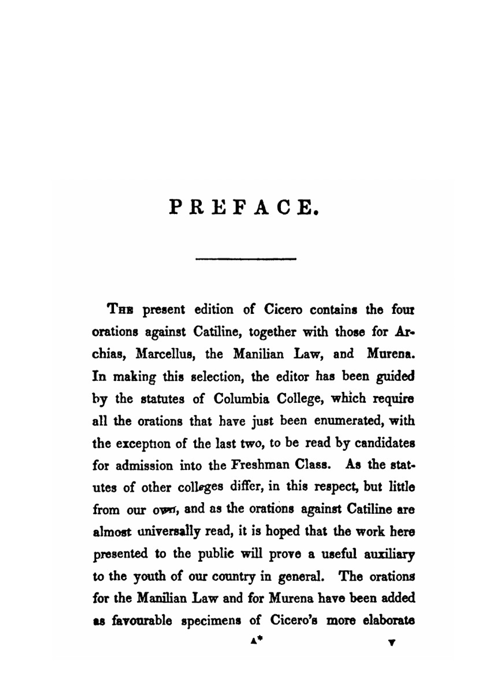 Select Orations of Cicero. With an English Commentary. | Marcus Tullius Cicero; Charles Anthon