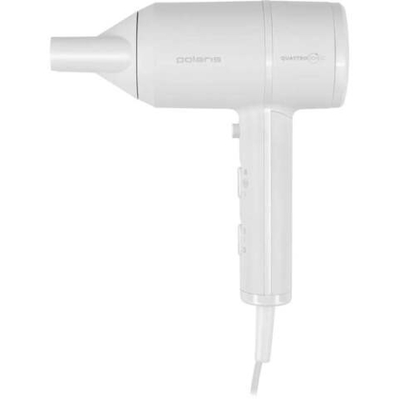 Фен POLARIS PHD 2044Ti Quattro Ionic белый/серый