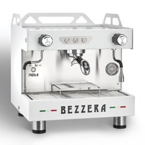 КОФЕМАШИНА АВТОМАТ BEZZERA MODA DE 1GR БЕЛАЯ+ЭКОНОМАЙЗ+ПОДСВЕТ 1ФАЗА