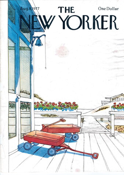 Журнал The New Yorker 08-08-1977, обложка