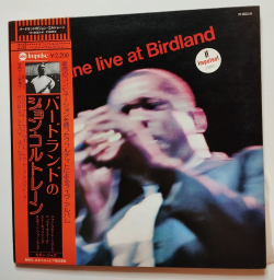 Винтажная виниловая пластинка LP John Coltrane Live At Birdland (Japan 1976) (Obi)