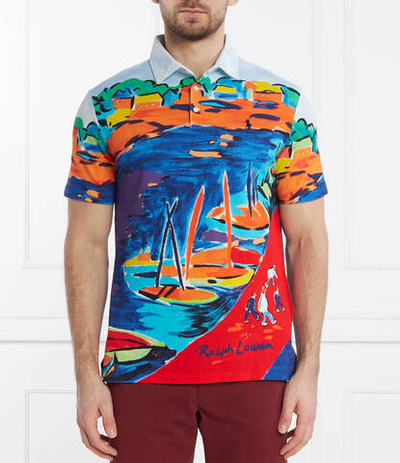 Поло POLO RALPH LAUREN - разноцветная(710926273)