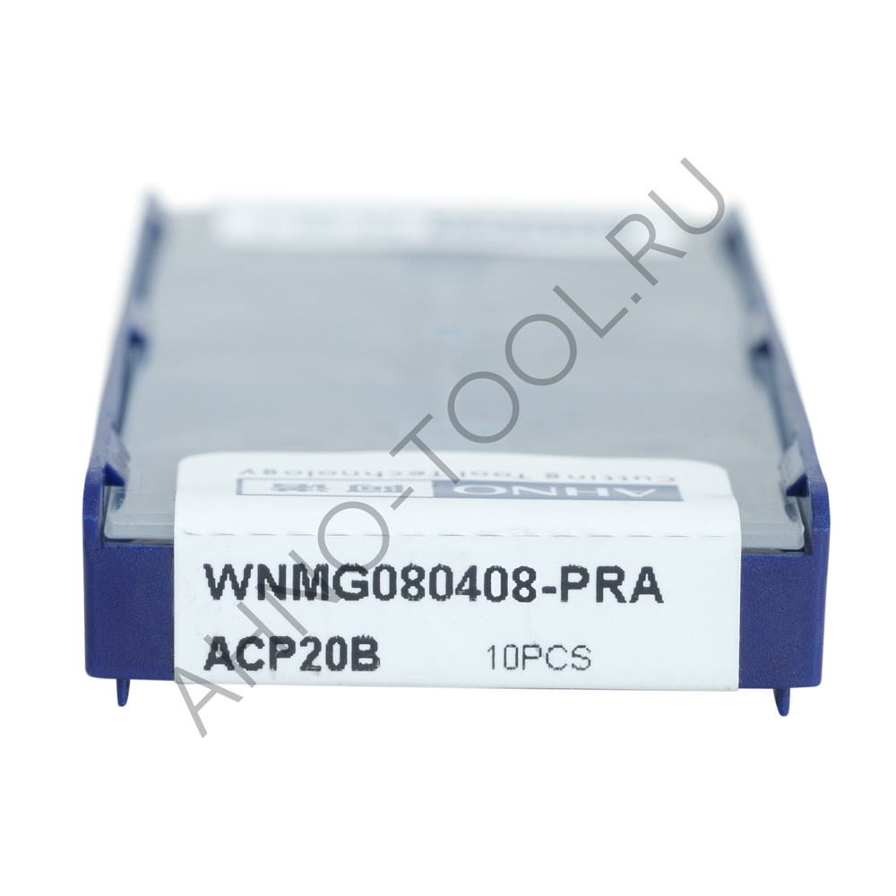 Пластина твердосплавная ISO WNMG080408-PRA ACP30B AHNO по стали, черновая