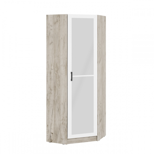 мс для прихожей Вега ШКУ Дуб крафт серый / Белый