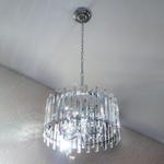 Citilux Ингвар CL334161 Люстра подвесная хрустальная Хром