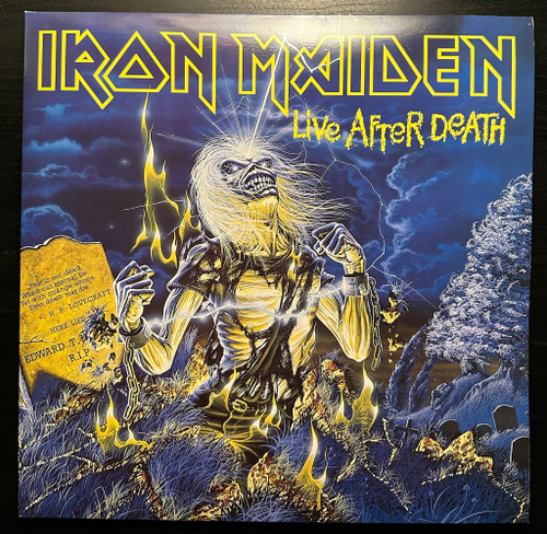 Iron Maiden - Live After Death 2LP (Англия 1991г.)