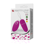 Виброяйцо 6,2см на радиоуправлении Pretty Love Bradley BI-014377W