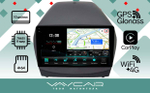 Магнитола для Hyundai ix35 2009-2015 - Vaycar VA23-0361-2K на Android 13, 8-ядер, 2K QLED, ТОП процессор, CarPlay,4G SIM-слот