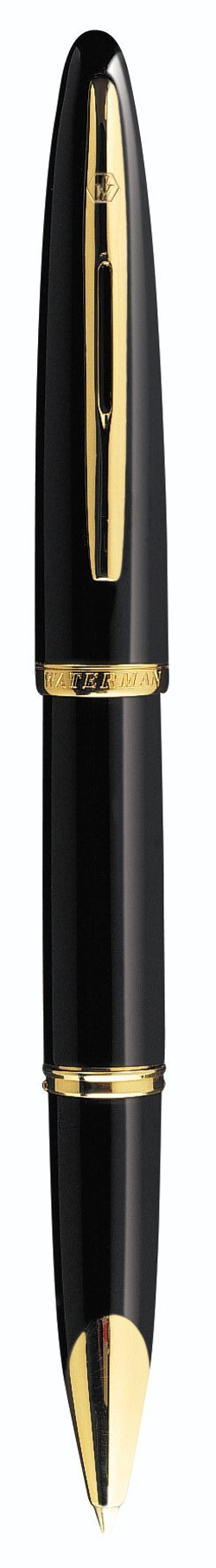 Ручка-роллер Waterman Carene, цвет: Black GT, стержень: Fblk