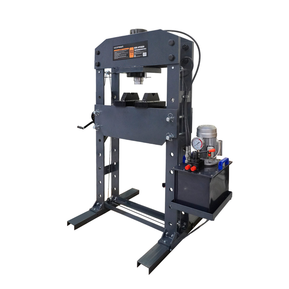 WDK-HP1000A Пневмогидравлический пресс 100 т, рабочий диапазон 0-900 мм