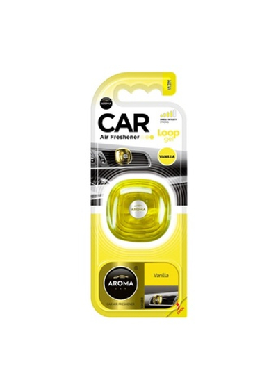 AROMA CAR Ароматизатор гелевый LOOP GEL Vanilla