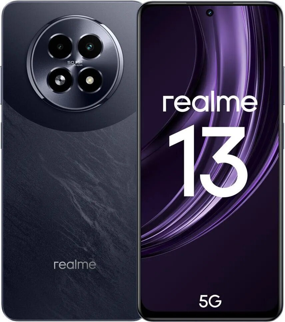 Смартфон Realme 13 5G 12/512GB, Ростест, Android 14, Dark Purple