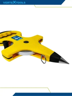 Рулетка геодезическая металлическая лента 30 м