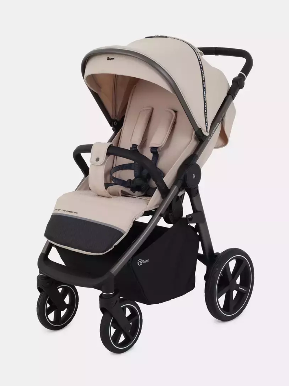 Коляска детская RANT "CASPIA 2.0" RA100 Beige