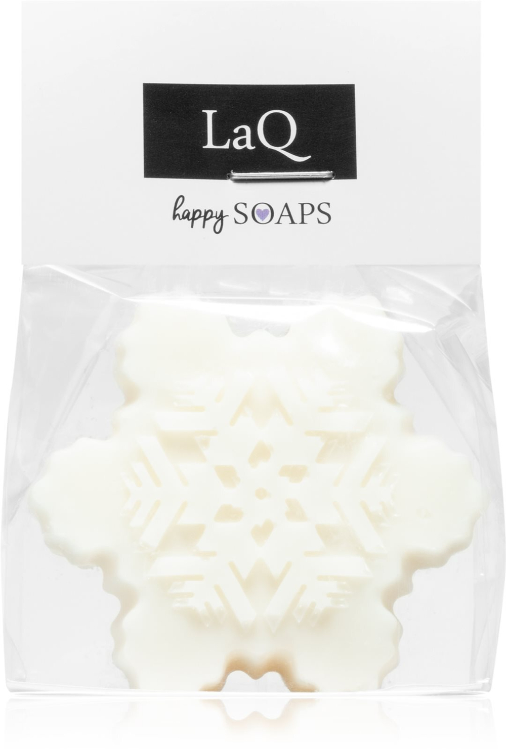 LaQ Happy Soaps Snowflake - кусковое мыло /   90  g  / GTIN 5902730834434